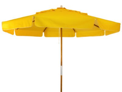 Ombrelone Amarelo Redondo com abas