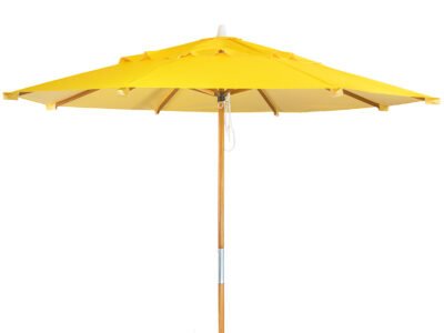 Ombrelone Amarelo Redondo sem Abas