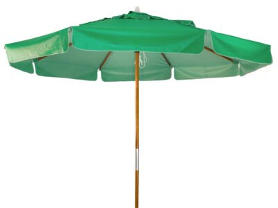 Ombrelone Verde Bandeira Redondo com abas
