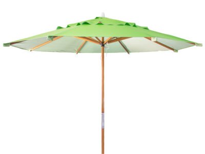 Ombrelone Verde Limão Redondo sem Abas