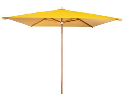 Ombrelone Amarelo Quadrado sem abas