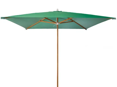 Ombrelone Verde Quadrado sem abas